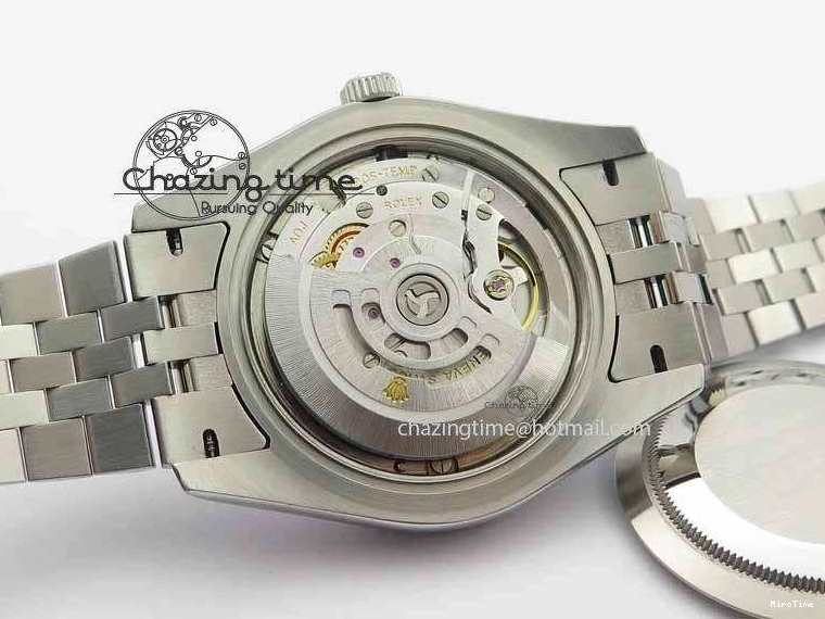 MiroTime 0201 TopPick DateJust II 41mm BP Maker Best Edition Blue Diamonds Dial On New Version Jubilee Bracelet A 3621